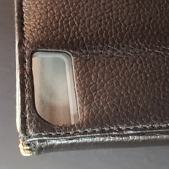 Rebecca Minkoff Woman's Small Black Leather Phone Case/ Wallet,IPhone 7 Wristlet - Picture 7 of 11